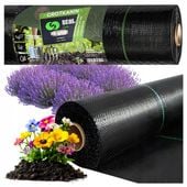 Agrowłóknina 70g 1,6m x 50m Czarna UV Agrotkanina Mata Antychwastowa