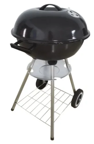 Grill Ogrodowy węglowy na brykiet Zamykany POKRYWA BBQ KETTLE półka na Arena.pl