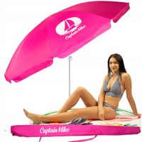 Parasol plażowy łamany UPF50+ Captain Mike 160cm