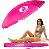 Parasol plażowy łamany UPF50+ Captain Mike 160cm