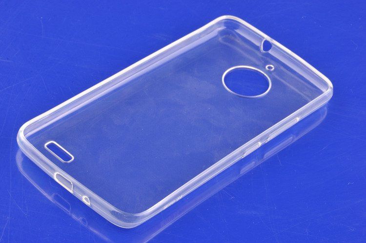 Etui silikonowe Back Case 0,5 do MOTOROLA MOTO E4 przezroczysty zdjęcie 4