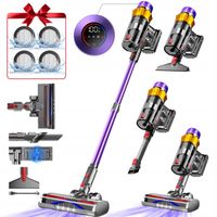 Odkurzacz Pionowy Bezprzewodowy 55KPA 550W 70Mins LED 1.8L