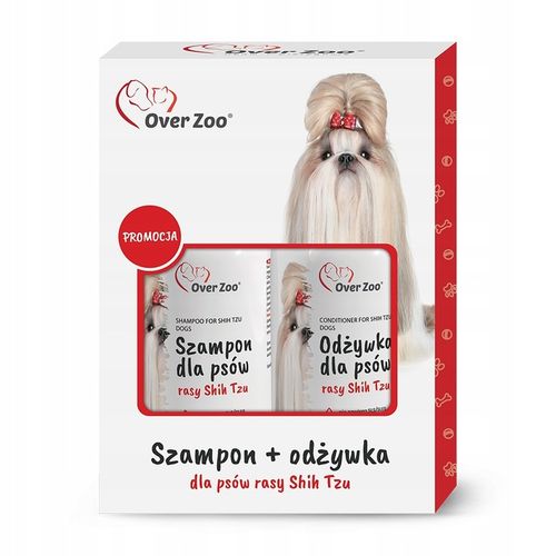 SZAMPON + ODŻYWKA ZESTAW psów rasy SHIH TZU 490 ml na Arena.pl