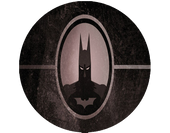 Opłatek na tort Batman