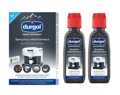 DURGOL odkamieniacz do ekspresu 2x125ml na Arena.pl