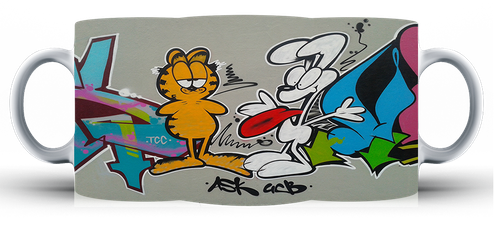 Kubek ceramiczny Garfield i Przyjaciele na Arena.pl