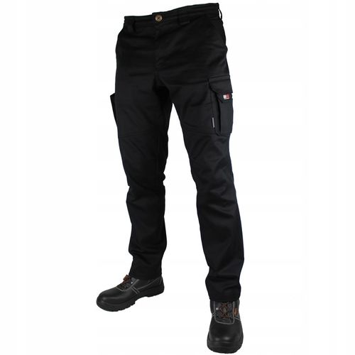 SPODNIE ROBOCZE BHP DuduWork Czarne Elastyczne 60 na Arena.pl