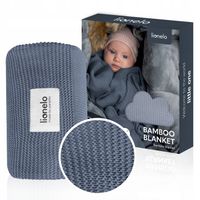 Kocyk bambusowy otulacz PREZENT 75x100cm MIĘKKI LIONELO BAMBOO BLANKET