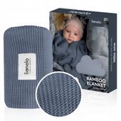Kocyk bambusowy otulacz PREZENT 75x100cm MIĘKKI LIONELO BAMBOO BLANKET