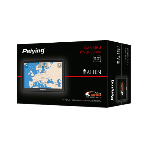 Nawigacja samochodowa GPS 8,8" MAPY Peiying na Arena.pl