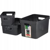 Curver 245672 pojemnik ażurowy INFINITY ciemno sza