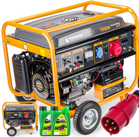 AGREGAT PRĄDOTWÓRCZY GENERATOR 7500W 230V 400V AVR PM-AGR-7500M-EL