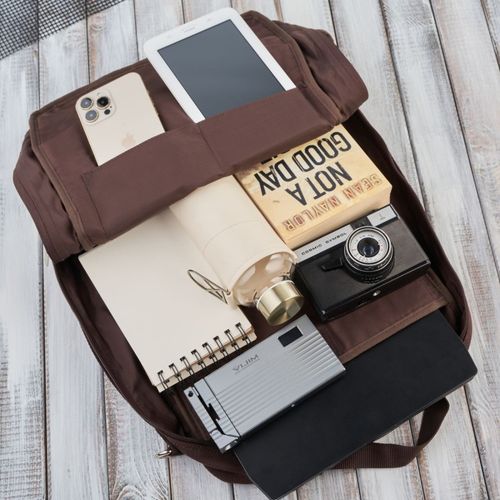 plecak męski na laptopa, mieszczący format a4 brązowy paolo peruzzi t-93-br na Arena.pl