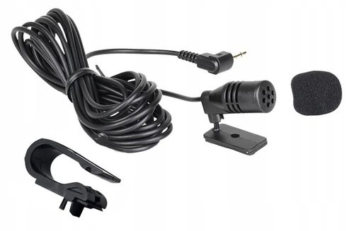 MIKROFON SAMOCHODOWY DO RADIA Z KLIPSEM 2,5 METRA na Arena.pl