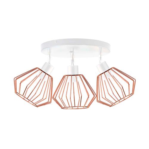 Plafon 3-płomienny loft regulowany GIJON LOFT na Arena.pl