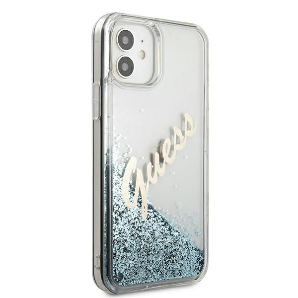 Etui Guess do iPhone 12 mini, Niebieski zdjęcie 4