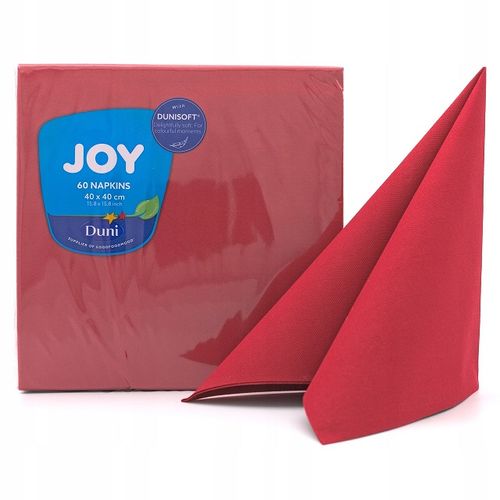SERWETKI JOY DUNISOFT BORDOWE 40X40 A60 na Arena.pl