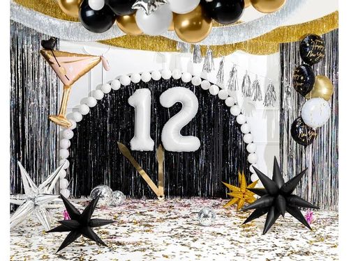 Balon foliowy "cyfra 2", biała, 100 cm [balon na hel] na Arena.pl