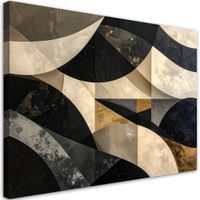 Obraz glamour do wnętrz loftowych, Nowoczesna abstrakcja