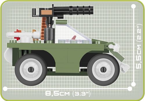 Cobi Klocki Small Army 60 elementów Patrol Buggy na Arena.pl