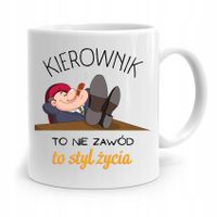Kubek Prezent Dla Kierownika To Styl Życia Z Nadrukiem Ze Zdjęciem