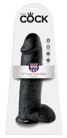 Dildo z jądrami King Cock 30,5 cm