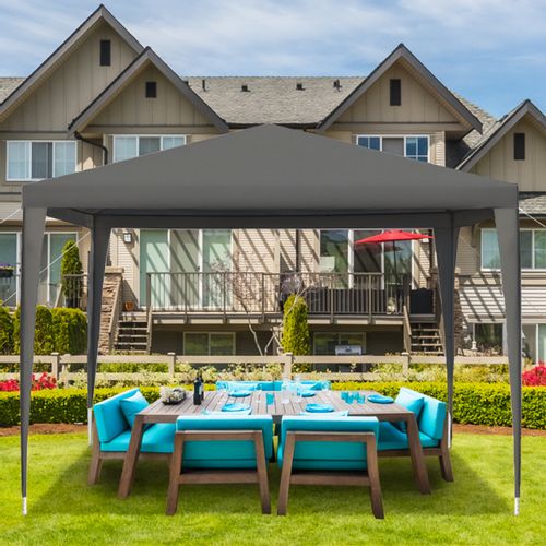 Namiot Ogrodowy Pawilon Handlowy Dach 3x3 M SZARY na Arena.pl