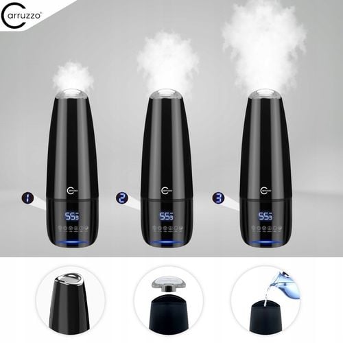 Nawilżacz powietrza DUŻY AUTOMATYCZNY 8w1 +AROMATERAPIA OLEJKI FILTR na Arena.pl