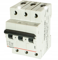 WYŁĄCZNIK NADPRĄDOWY 3P C16A AC RX3 LEGRAND 419235