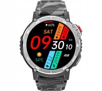 Zegarek męski SMARTWATCH Rubicon RNCF08 srebrny