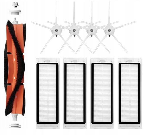 ZESTAW SZCZOTKI FILTRY DO ROBOROCK S50, S55, E4, E5, S5 MAX, S6 MAXV / PURE na Arena.pl
