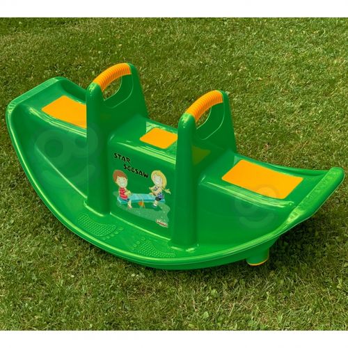 WOOPIE Bujak Wieloosobowy STAR Huśtawka Równoważna Zielona na Arena.pl