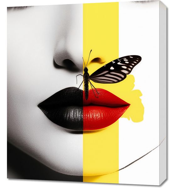 Obraz 60x70cm Motyla Piękność zdjęcie 1