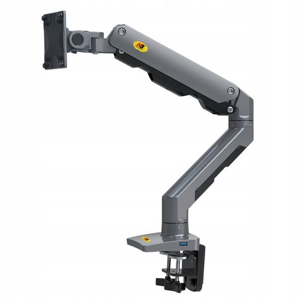 G60 Regulowany Uchwyt Biurkowy do Monitorów 27'-45' Sprężyna Mechaniczna zdjęcie 1