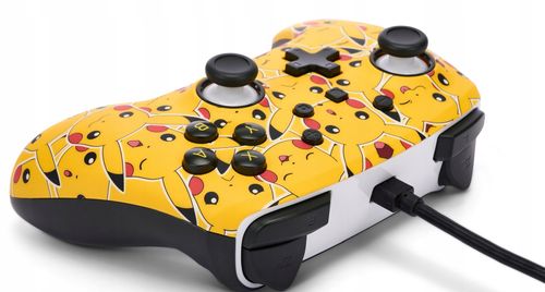 Gamepad Kontroler do Nintendo Switch PowerA Enhanced Pikachu Moods na Arena.pl