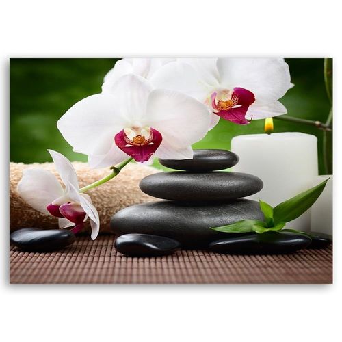 Obraz na płótnie – Canvas, Orchidee Zen 60x40 na Arena.pl