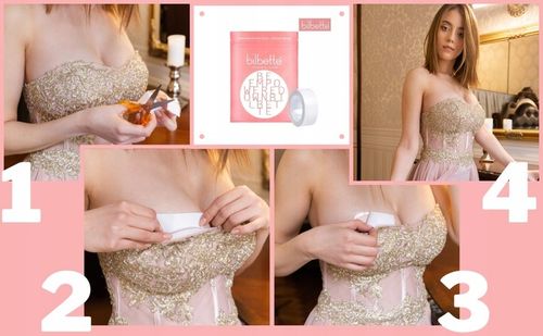 Taśma do ubrań ciała dwustronna silna gruba 3cm na Arena.pl