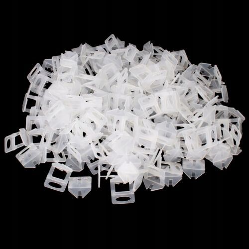 MOCNY ZESTAW SYSTEM POZIOMOWANIA PŁYTEK KLIPSY KLINY SZCZYPCE 2mm na Arena.pl