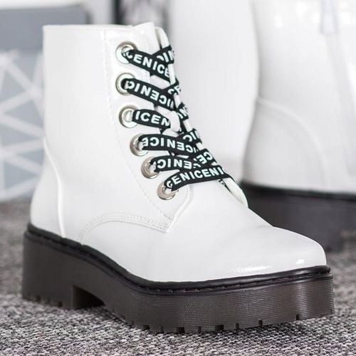 Białe Buty Na Platformie r.40 na Arena.pl