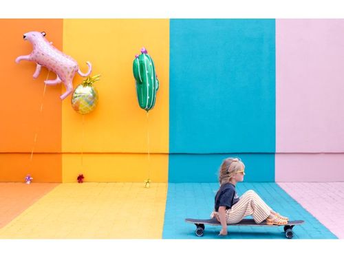 Balon foliowy, „Lampart”, 103 cm x 63 cm [balon na hel] na Arena.pl