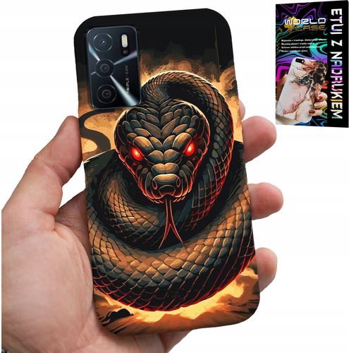 ETUI DO OPPO A16 / A16S / A54S - WĄŻ, WĘŻE KOBRA GRZECHOTNIK CASE + FOLIA na Arena.pl
