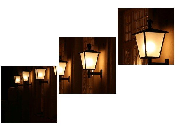 Obraz druk Latarnia zewnętrzna ścienna zdjęcie 1