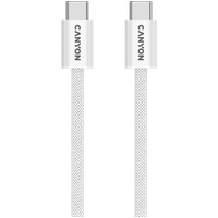 canyon kabel onwire 60mg c-c 60w magnes w oplocie 1m biały
