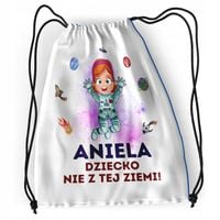 Plecak Sportowy Szkolny Dla Anieli Córki Dziecka Z Nadrukiem Ze Zdjęciem