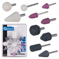 kamienie szlifierskie 3mm/6mm 10el. (20/80)