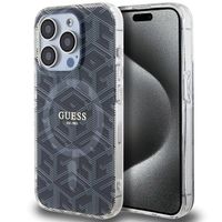 Guess GUHMP15LHGCUSTGK iPhone 15 Pro 6.1" czarny/black hardcase IML GCube
