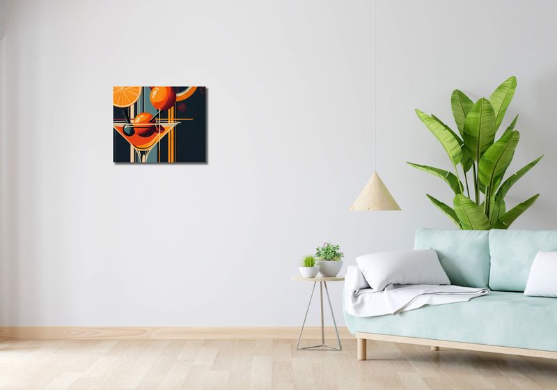 Obraz 50x40cm Koktajl w Stylu zdjęcie 2