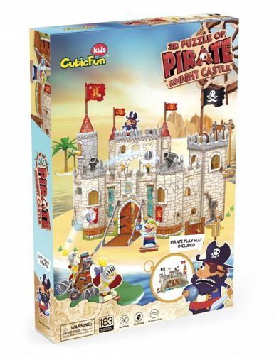 Puzzle 3D - Zamek Piratów na Arena.pl
