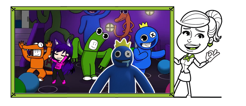 Bidon Junior Rainbow Friends zdjęcie 2