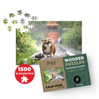 FOTO PUZZLE DREWNIANE z TWOJEGO ZDJĘCIA NA PREZENT 1500 ele 60x40cm